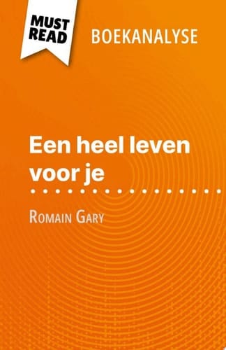 Een heel leven voor je van Romain Gary (Boekanalyse) Volledige analyse en gedetailleerde samenvatting van het werk