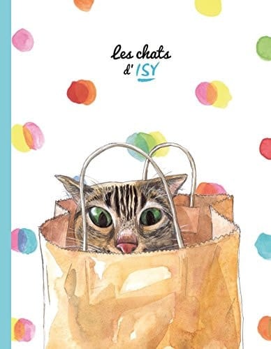 Les chats d'Isy Cahier bleu