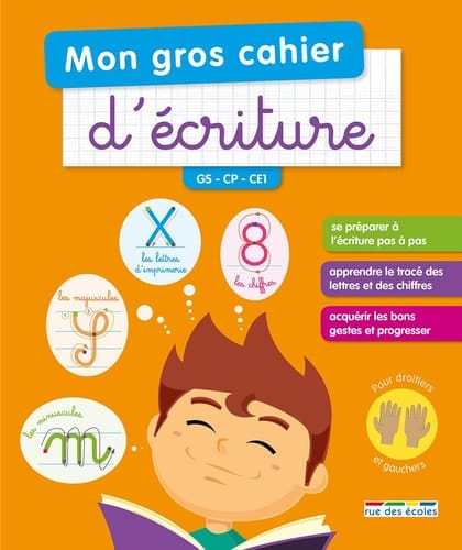 Mon gros cahier d'écriture GS - CP - CE1