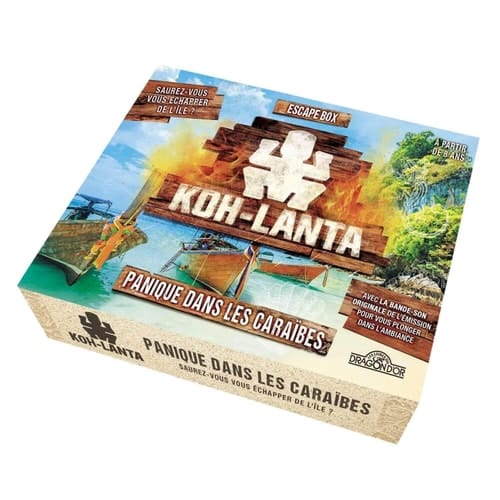 Koh-Lanta - Escape box - Panique dans les Caraïbes