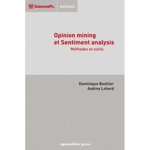 Opinion mining et ‎Sentiment analysis Méthodes et outils
