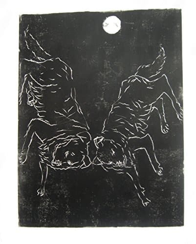 Georg Baselitz - gravures monumentales 1977-1999 exposition , Musée Rath, Genève, 30 avril - 15 août 1999
