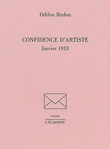 Confidence d'artiste janvier 1913