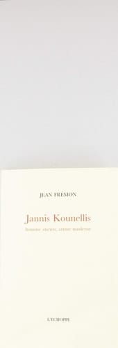 Jannis Kounellis homme ancien, artiste moderne