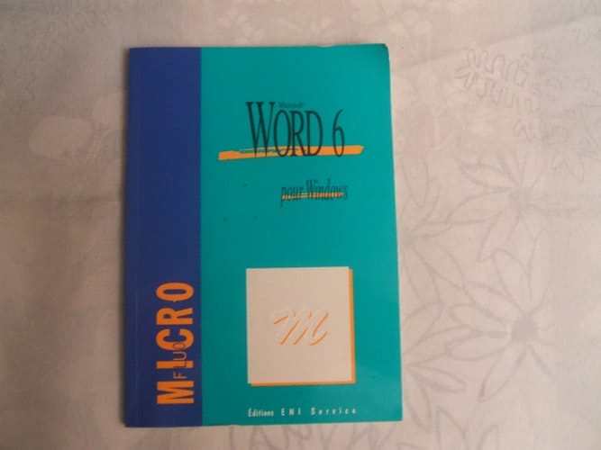 Word 6 pour Windows - Microsoft