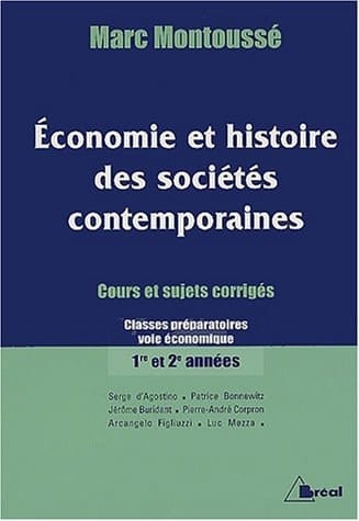 Économie et histoire des sociétés contemporaines classes préparatoires