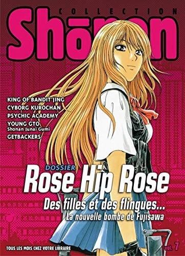 Shonan Junaï Gumi Young GTO, Psychic Academy, Cyborg Kurochan, Getbackers, King of bandit jing