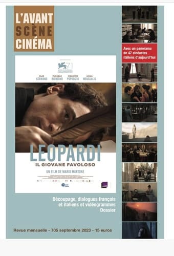 Leopardi il Giovane Favoloso découpage, dialogues français et italiens et vidéogrammes : dossier