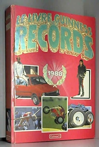 Le livre Guinness des records 1988
