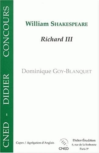 William Shakespeare Richard III