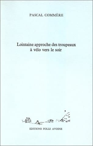 Lointaine approche des troupeaux à vélo vers le soir