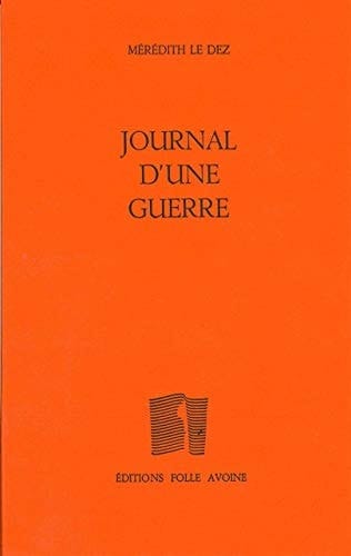 Journal d'une guerre