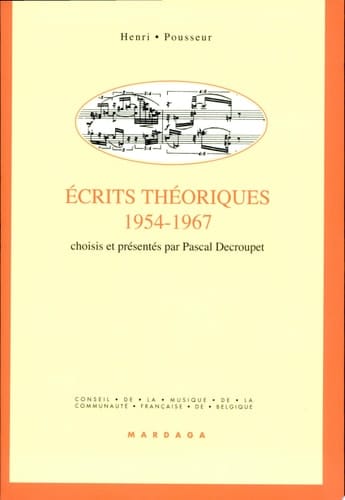 Ecrits théoriques, 1954-1967