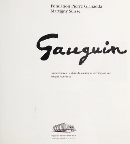 Gauguin 1998-Relie