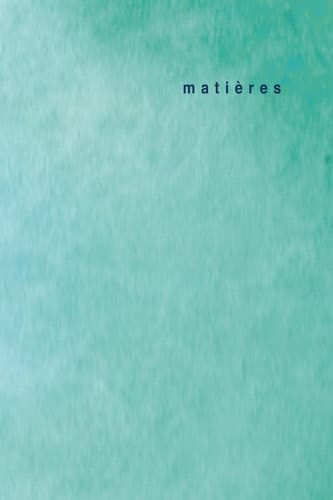 matières 13 Effets d'échelle