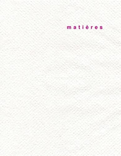 Revue Matières n°12: Retour à la normalité ?