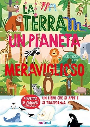 La terra un pianeta meraviglioso. Gioca e crea