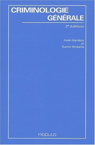 Criminologie générale