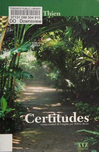 Certitudes Roman
