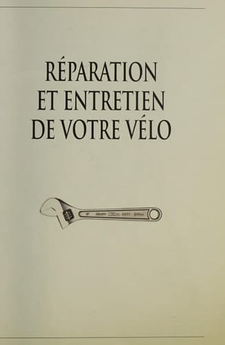 Réparation et entretien de votre vélo