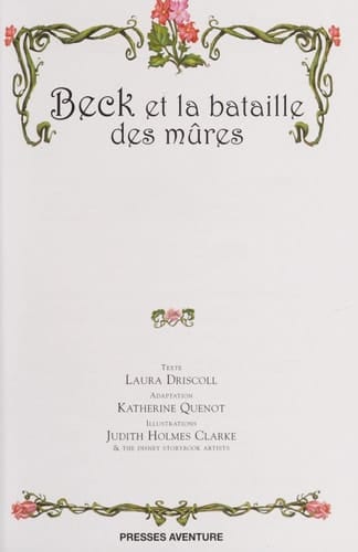 Beck et la Bataille des Mûres