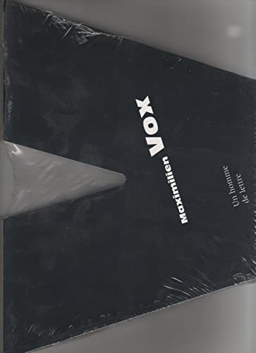 Maximilien Vox un homme de lettre : Bibliothèque des arts graphiques, Paris