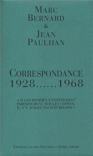 Correspondance 1928-1968