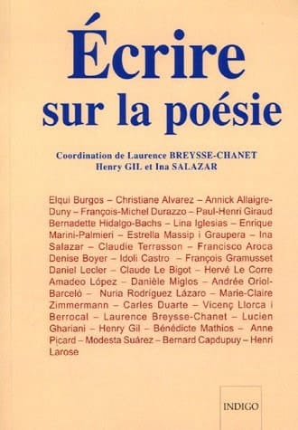 Ecrire sur la poésie