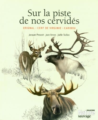 Sur la Piste de Nos Cervidés Orignal, Cerf de Virginie, Caribou