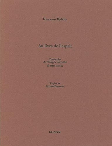 Au livre de l'esprit
