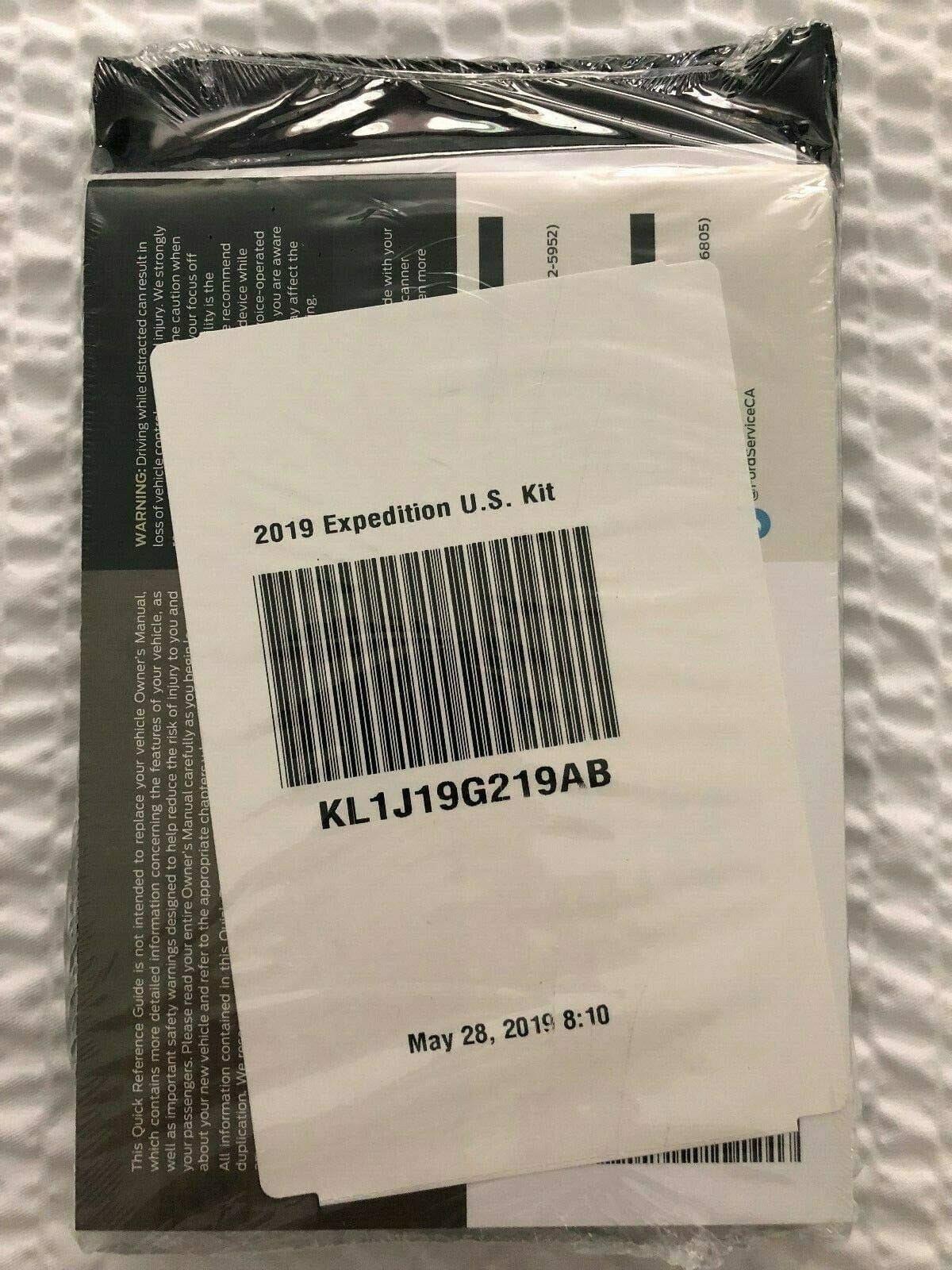 2019 FORD EXPEDITION OWNERS MANUAL 19