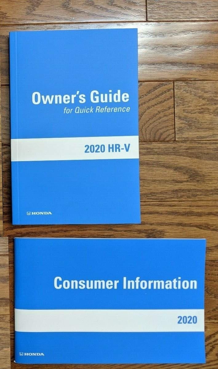 2020 Honda HR-V Owners Manual Set