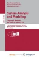 System Analysis and Modeling Languages, Methods, and Tools for Industry 4.0 : 11th International Conference, SAM 2019, Munich, Germany, September 16-17, 2019, Proceedings