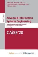Advanced Information Systems Engineering 32nd International Conference, CAiSE 2020, Grenoble, France, June 8-12, 2020, Proceedings