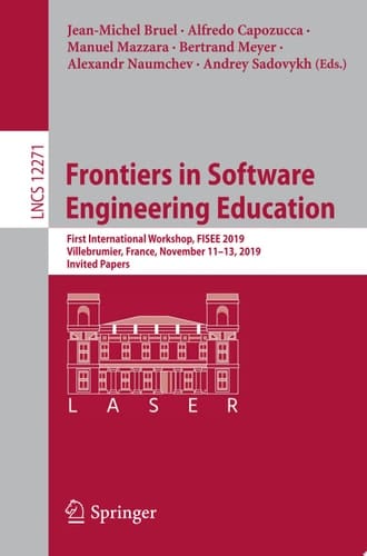 Frontiers in Software Engineering Education