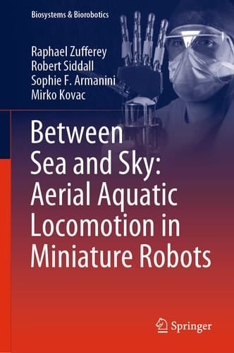 Between Sea and Sky: Aerial Aquatic Locomotion in Miniature Robots