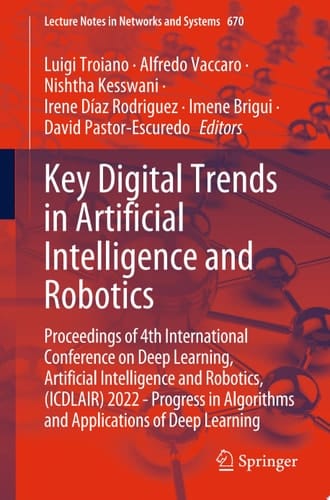 Key Digital Trends in Artificial Intelligence and Robotics