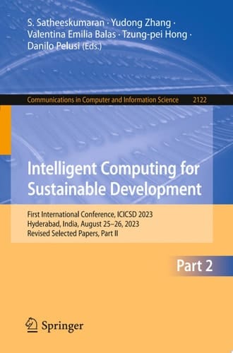 Intelligent Computing for Sustainable Development
