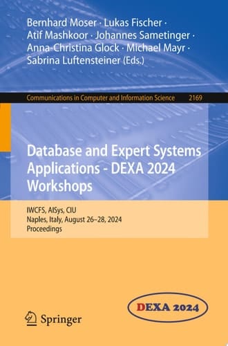 Database and Expert Systems Applications - DEXA 2024 Workshops
