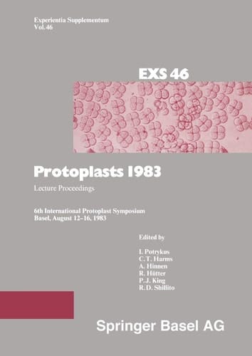 Protoplasts 1983 Lecture Proceedings