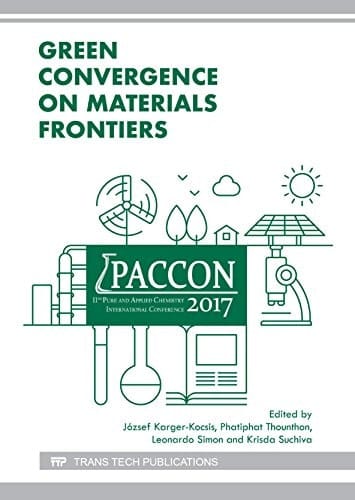 Green Convergence on Materials Frontiers 11th Pure and Applied Chemistry International Conference (PACCON2017)