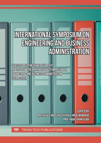 International Symposium on Engineering and Business Administration