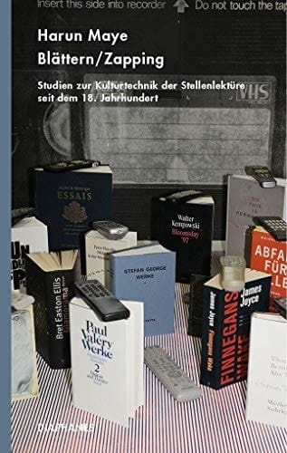 Blättern Studien zur Kulturtechnik der Stellenlektüre seit dem 18. Jahrhundert