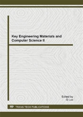 Key Engineering Materials and Computer Science II