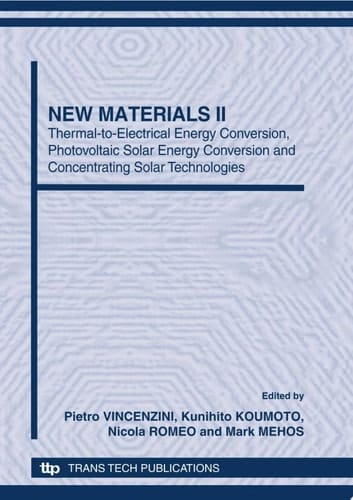5th FORUM ON NEW MATERIALS PART C