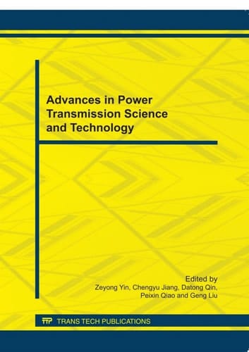Advances in Power Transmission Science and Technology