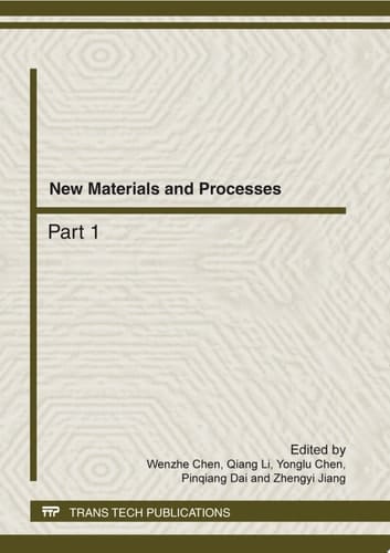 New Materials and Processes
