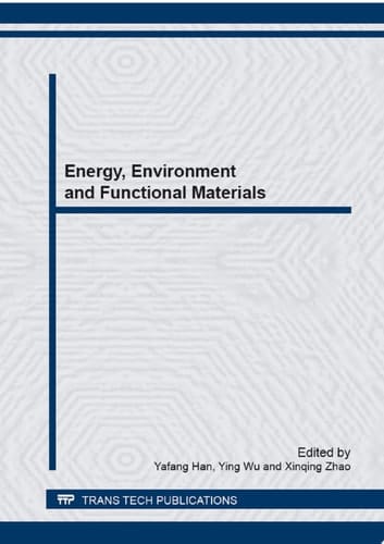 Energy, Environment and Functional Materials