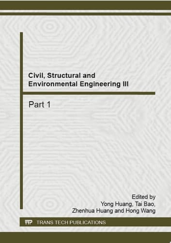 Civil, Structural and Environmental Engineering III
