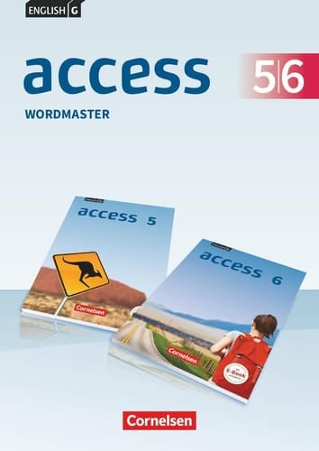 English G Access Band 5/6: 9./10. Schuljahr - Allgemeine Ausgabe - Wordmaster Mit Lösungen Vokabelübungsheft